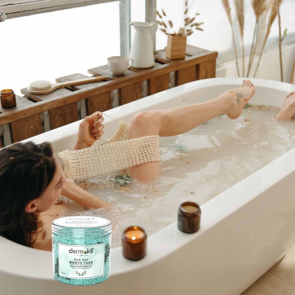 Lavender Oil Bath Salt 300 ml Cleopatraskincare