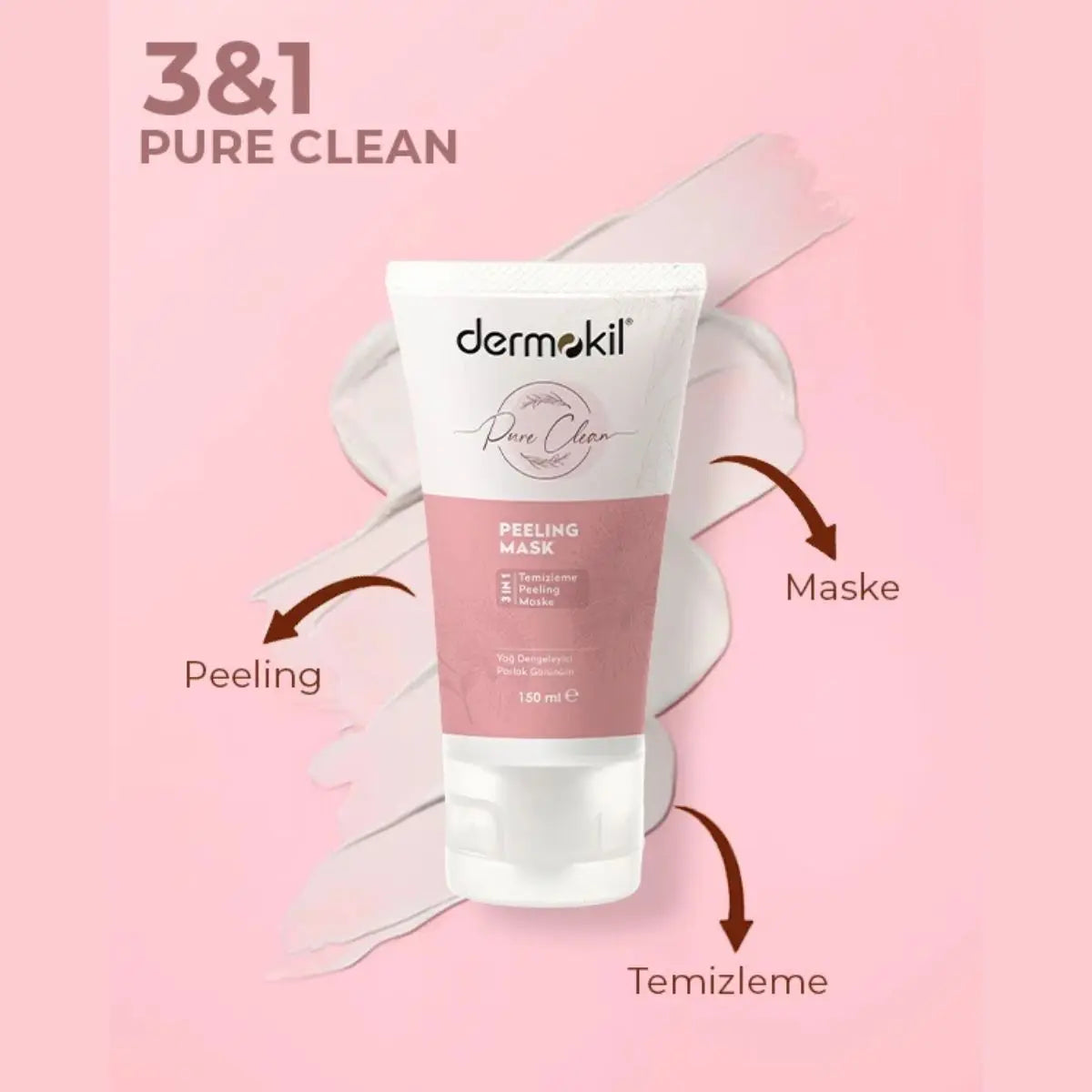 Pure Peeling Mask 3-in-1 – Deep Cleansing 150ml Cleopatraskincare