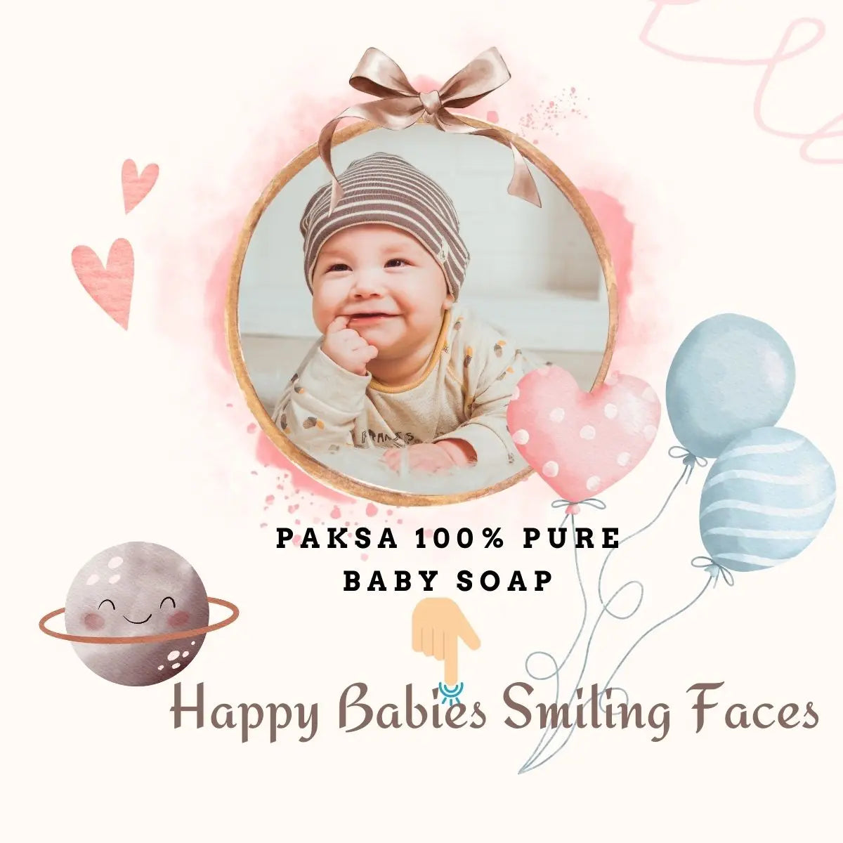 100% Pure Natural Baby Soap – Gentle Care for Sensitive Skin (125g) Cleopatraskincare