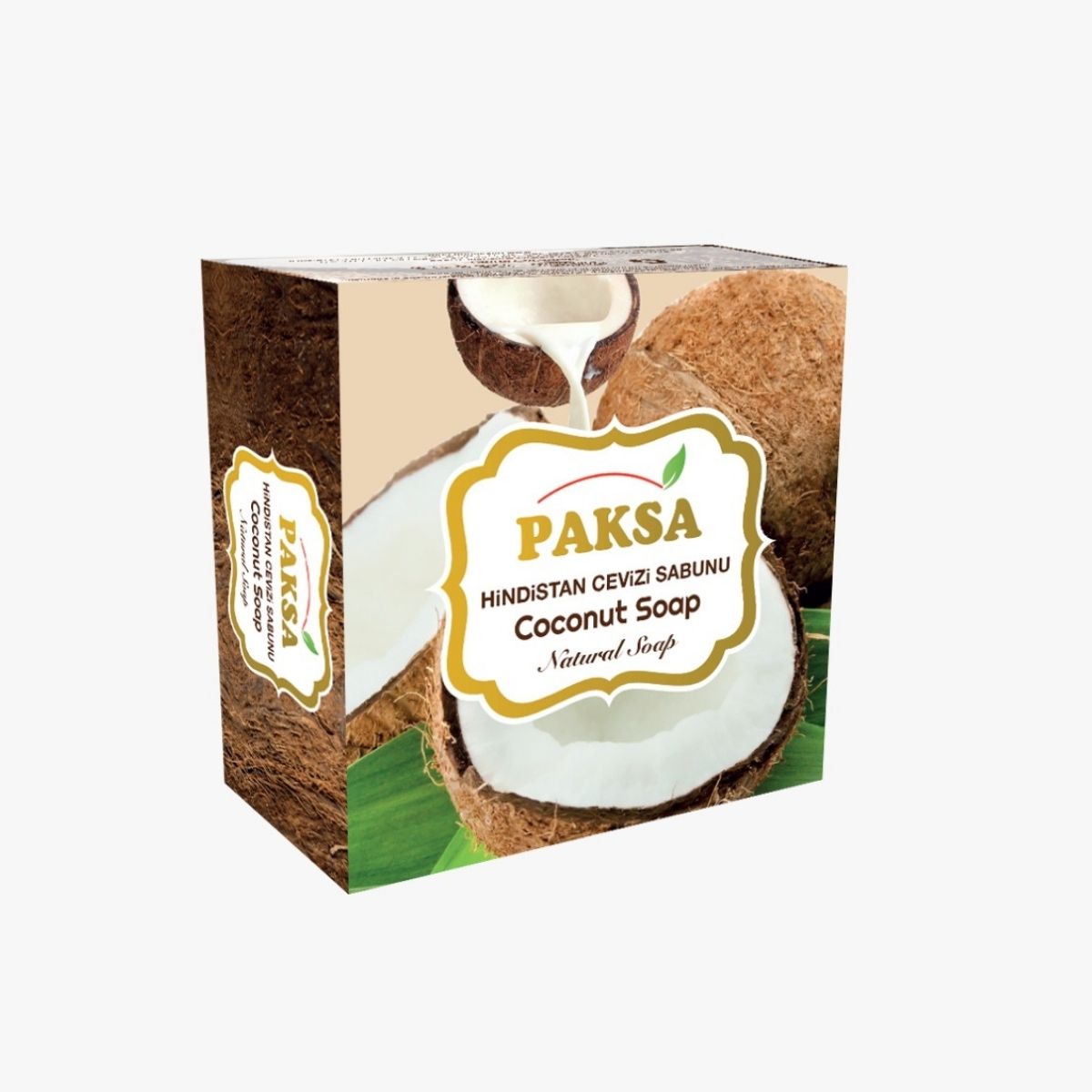 Natural Coconut Soap-Moisturising and Nourishing 125 g Cleopatraskincare