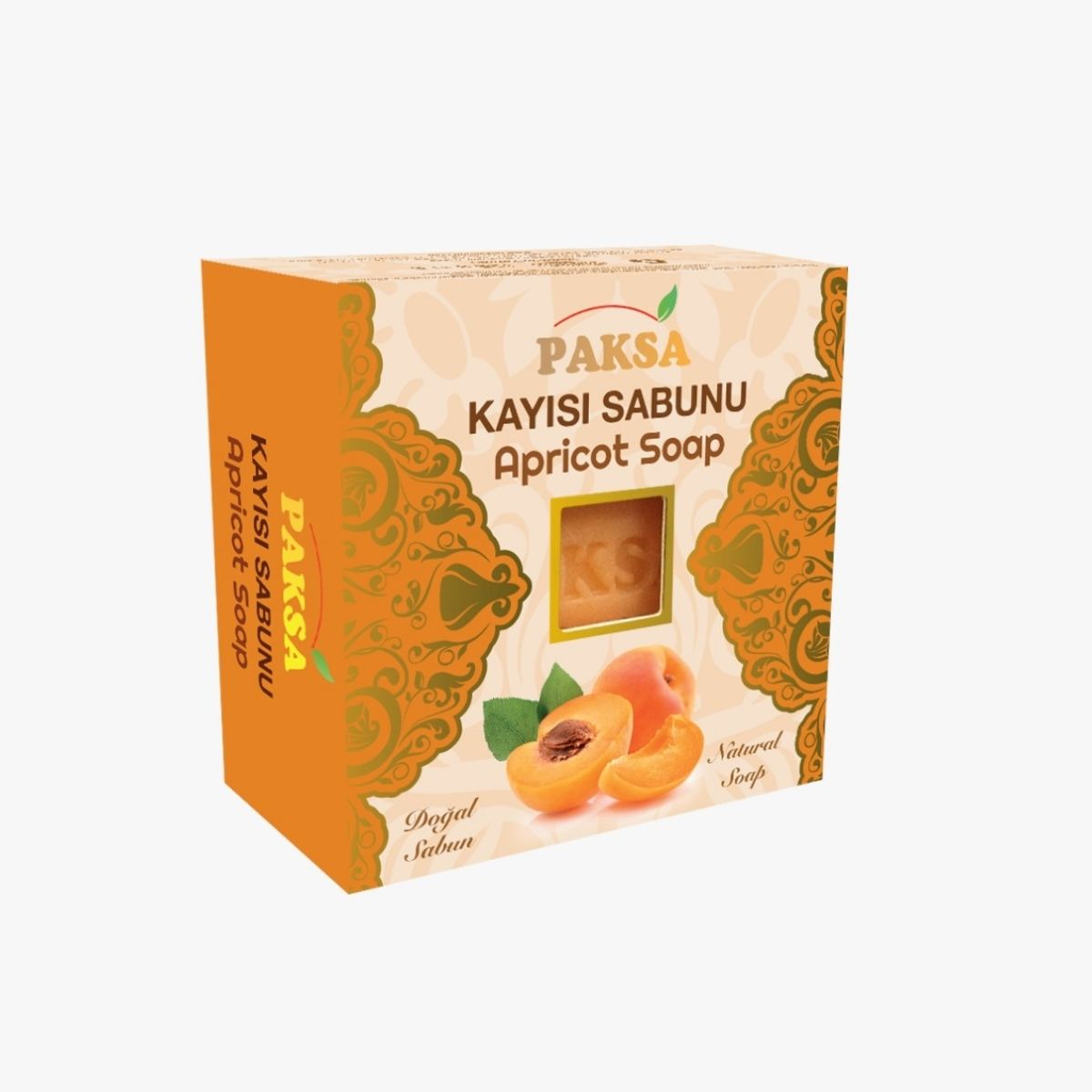 Natural Apricot Soap – Hydrating & Revitalizing Skincare 125 g Cleopatraskincare