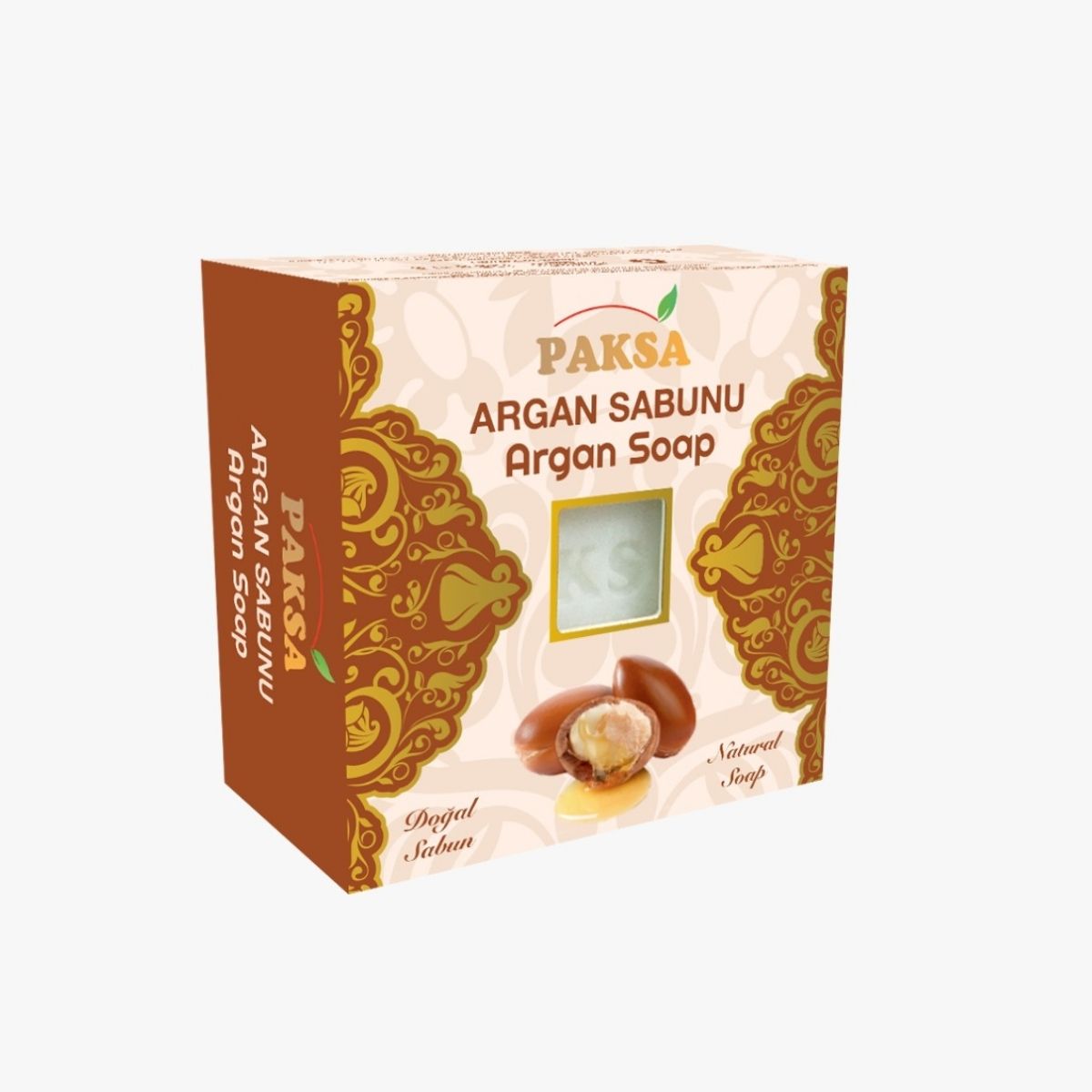 Natural Moroccan Argan Soap - Intensive Moisturising Hair and Skin 125 g Cleopatraskincare
