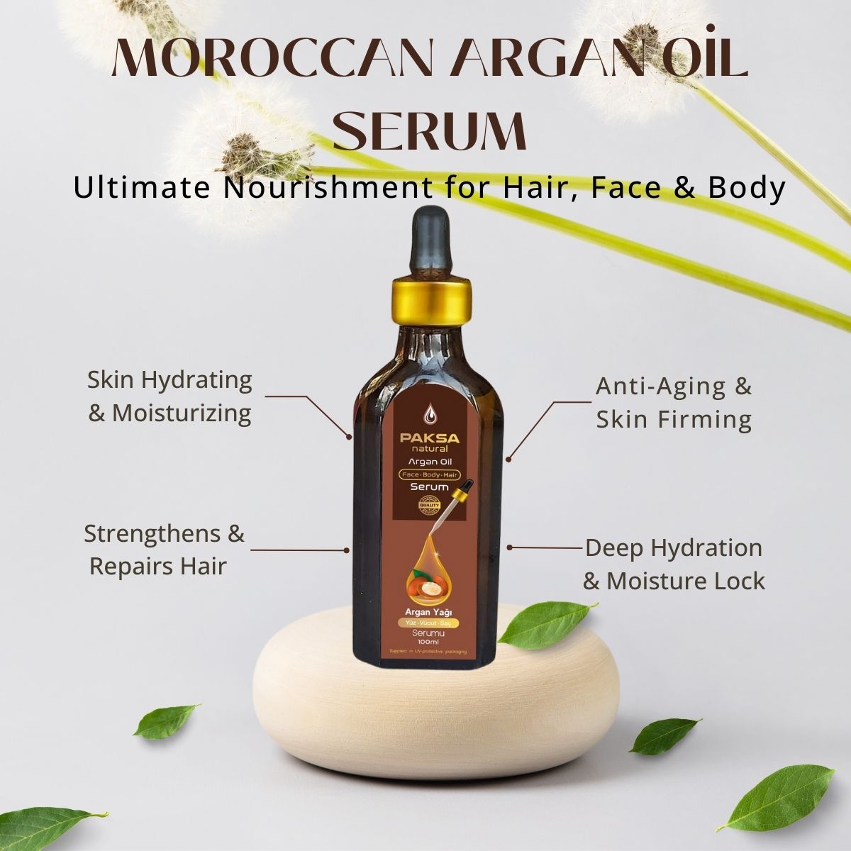 Moroccan Argan Oil Serum   100 ml