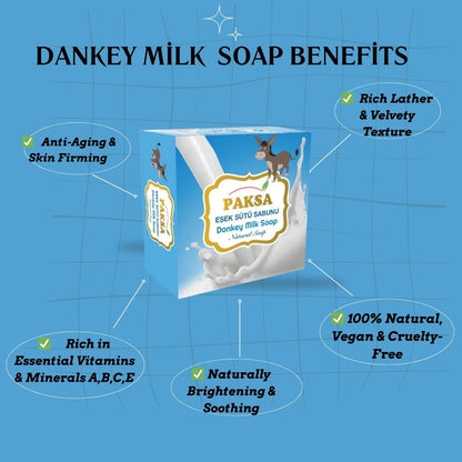 Natural Donkey Milk Soap – Deep Hydration 125 g Cleopatraskincare
