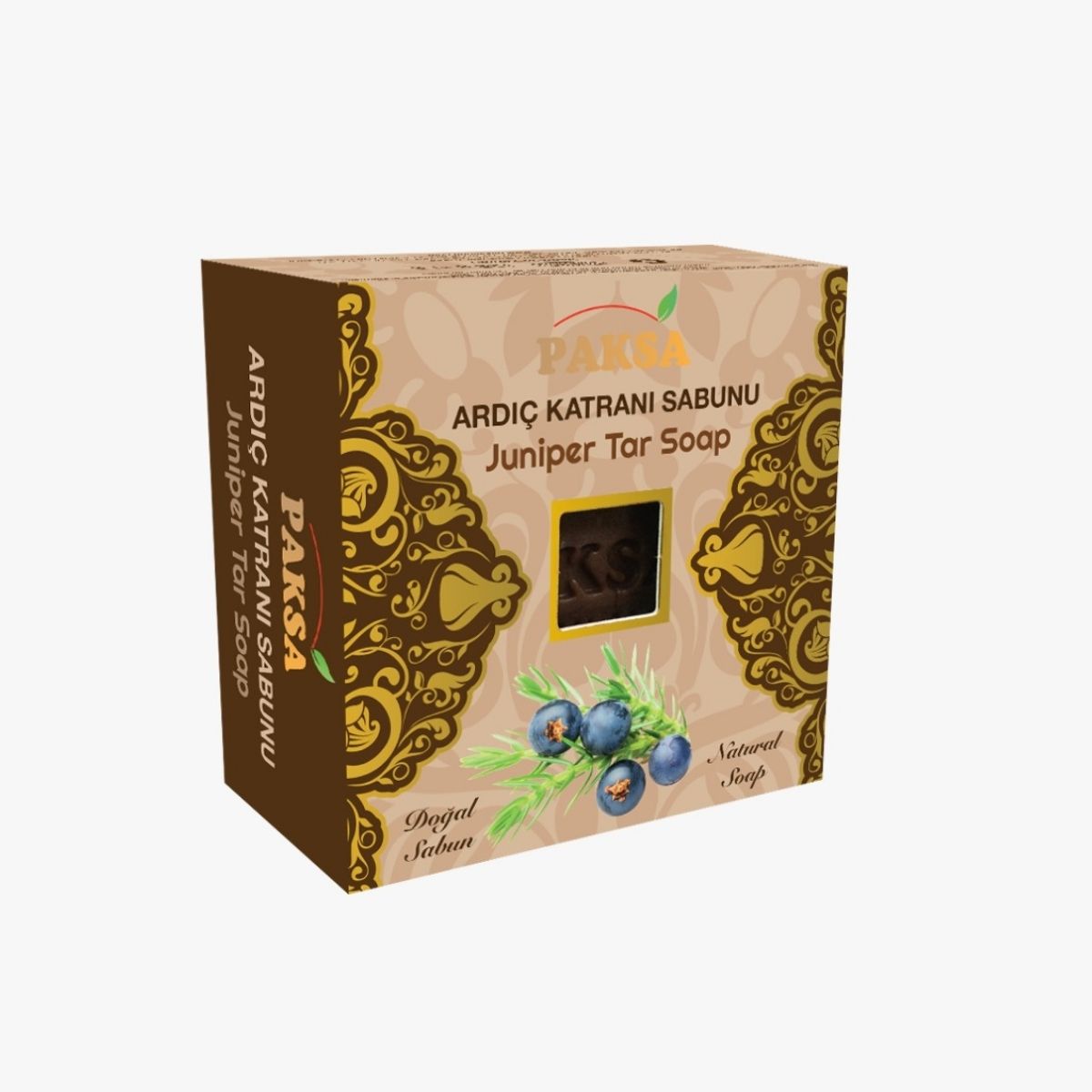 Natural Juniper Tar Soap - Anti-Dandruff & Skin Soothing 125 g Cleopatraskincare