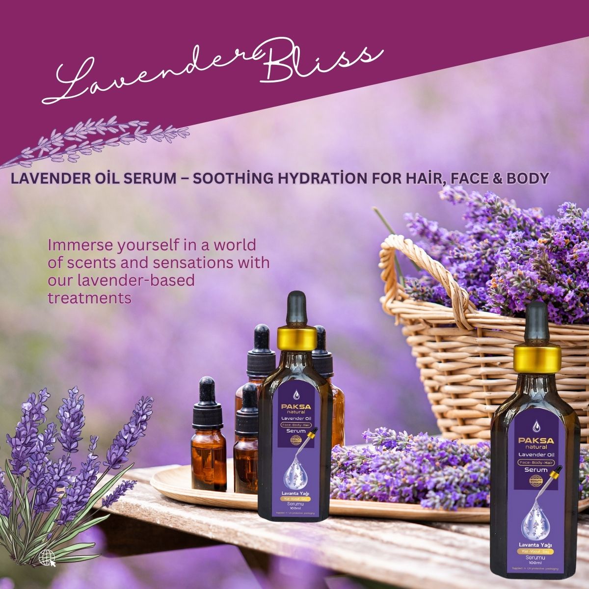 Lavendelöl-Serum – Beruhigende Hautpflege