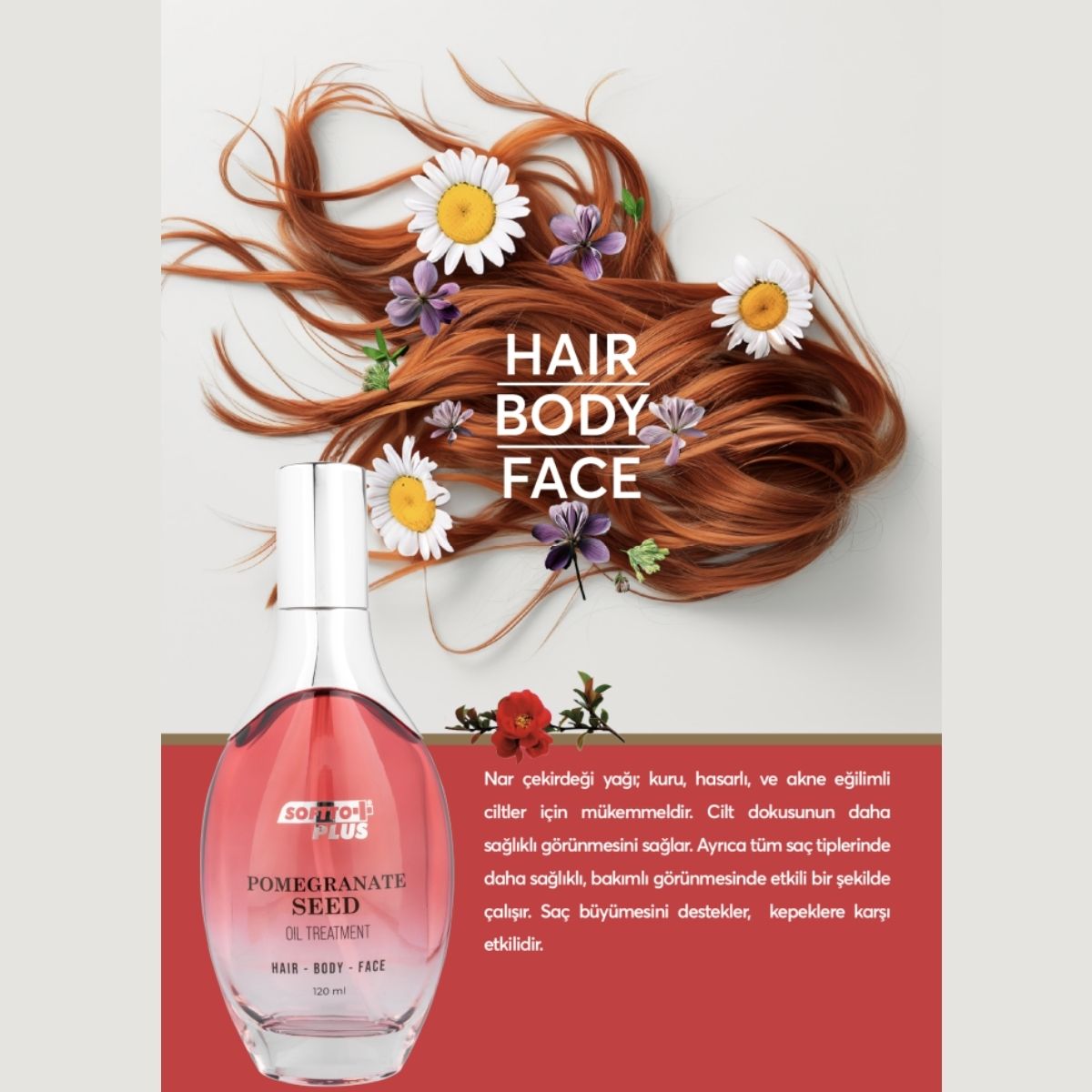 SofttoPlus Pomegranate Seed Oil 120ml