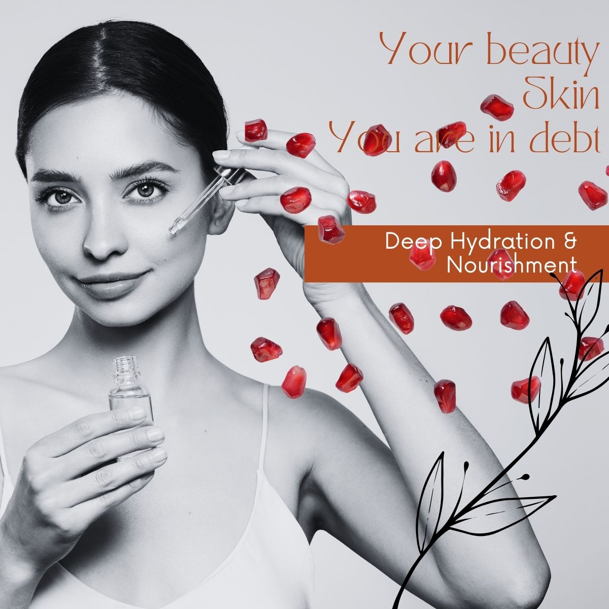 Pomegranate Seed Oil Serum – Ultimate Hydration 100 ml Cleopatraskincare