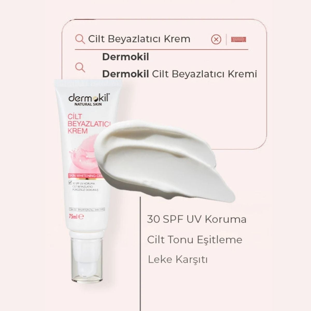 DERMOKİL Skin Whitening Cream 75 ml