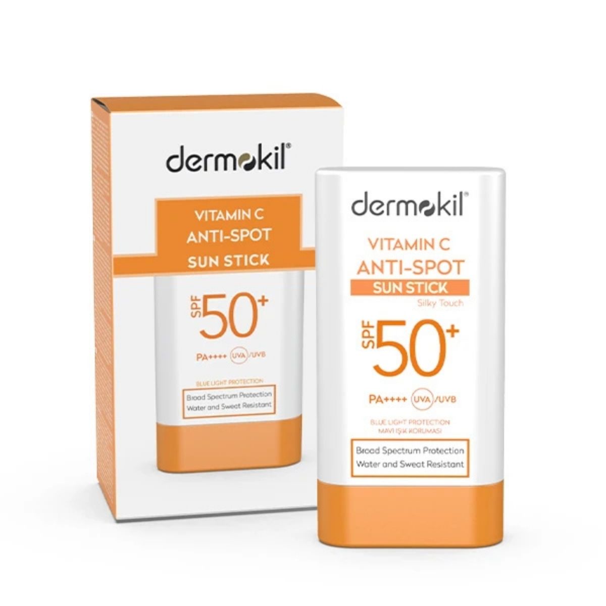 Vitamin C anti-spot sun stick with SPF 50+ for face – brightening stick sunscreen