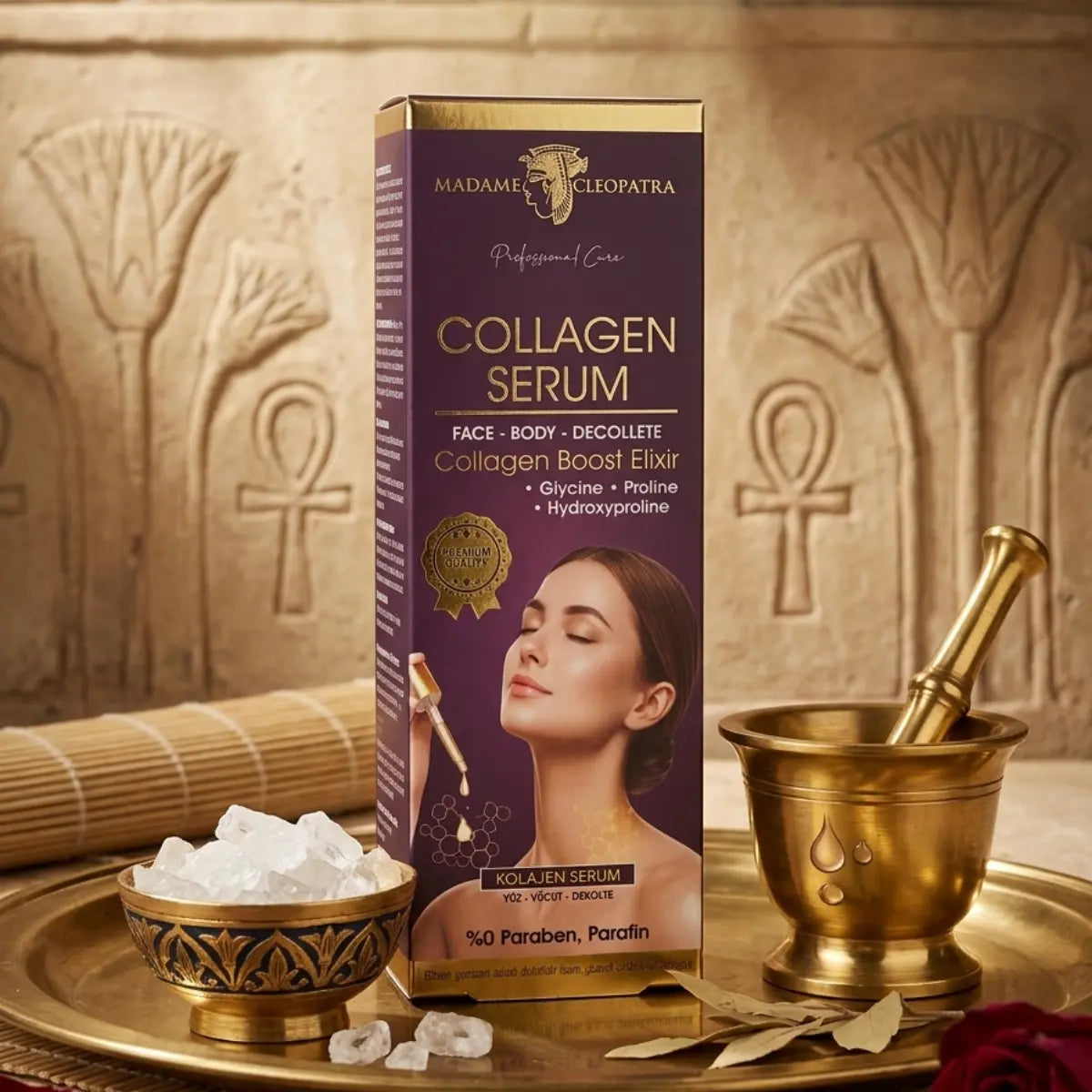 Madame Cleopatra Collagen Serum 100ml | Face, Décolleté & Body