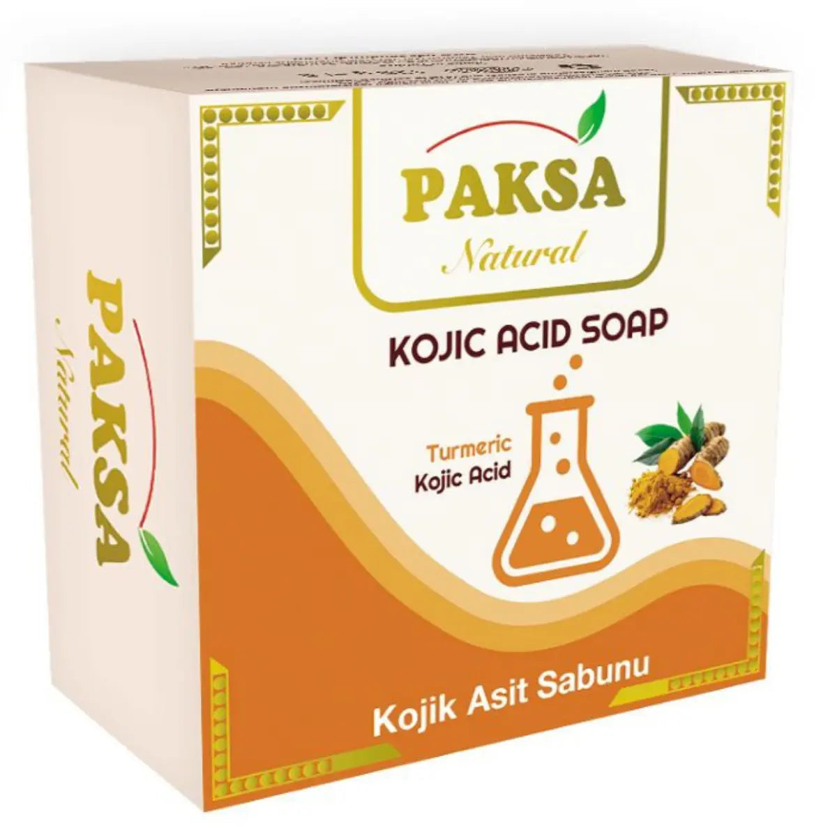 Paksa Kojic Acid Soap with Turmeric