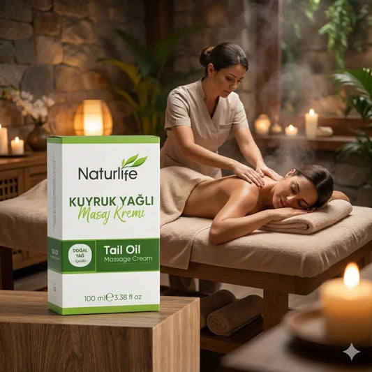 Tail Oil Massage Cream 100 ml herbal massage cream packaging